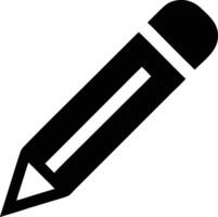 Minimalist Pencil Icon Versatile Design for Creativity and Productivity vector
