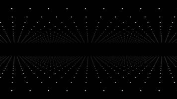 dots grid in motion with 3d design video