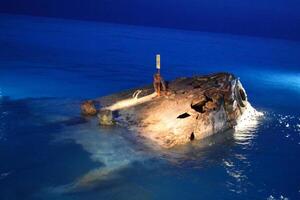 The wreck of the hms british warship the british cruiser the brit photo