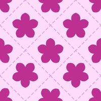 Timeless flower pattern design. vector