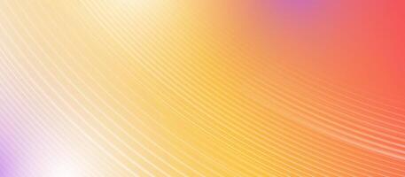 Colorful Gradient Abstract Background with Curved Lines vector
