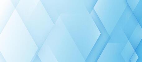 Light Blue Abstract Geometric Background with Overlapping Shapes vector