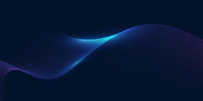 Abstract technology background, data, and curves are arranged in a row, showing the use of technology to store, process, and analyze efficiently, helping businesses grow and create value quickly. vector
