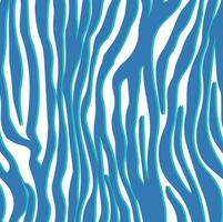 Blue wavy lines pattern vector