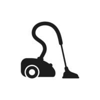A black and white illustration of a vacuum cleaner vector