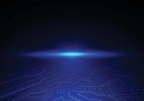 Abstract digital background with technology circuit board texture. Electronic motherboard vector