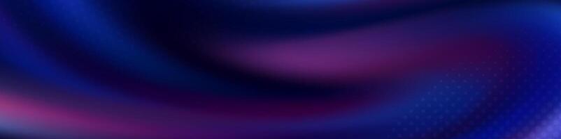 Abstract deep purple and blue flowing background. vector