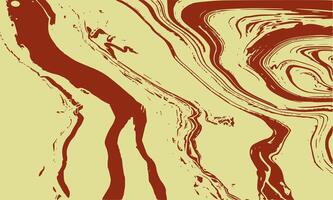 Chocolate Fluid Wavy Texture Background vector