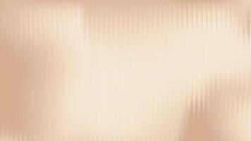 Beige ribbed glass texture. Corrugated effect panel with wave for wall with podium. Luxury tan bg for premium cosmetic. Coffee pattern on acrylic frosted sheet with aberration on vertical stripes. vector