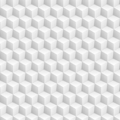 Grey abstract 3d cubes pattern