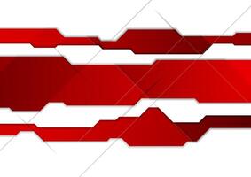Abstract tech corporate design vector