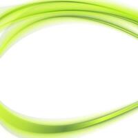 Abstract bright green wavy background vector