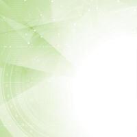 Green tech abstract background vector