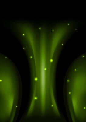 Dark green smooth abstract wavy background