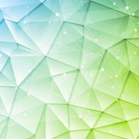 Low poly tech brochure elements design vector