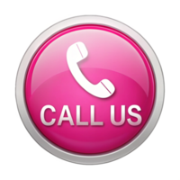 call us button icon is isolated on transparent background png