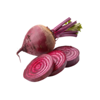 Fresh Beetroot Transparent Whole and Sliced Beet Vegetable Isolated png