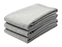Soft gray socks neatly stacked in mockup display, perfect for showcasing comfort and style in everyday wear png