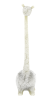 Render giraffe statue with transparent background png