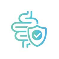 Digestion sing for design, icon, . vector
