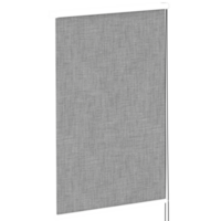 Render fabric roller blind with transparent background png