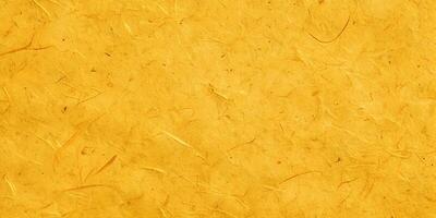 Rough Textured Yellow Paper with Fine Fibers and Grainy Surface photo