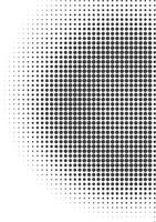 gradient halftone dots. Pop art illustration vector