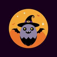 Minimalist Happy Halloween Vectors Template for Branding Ads