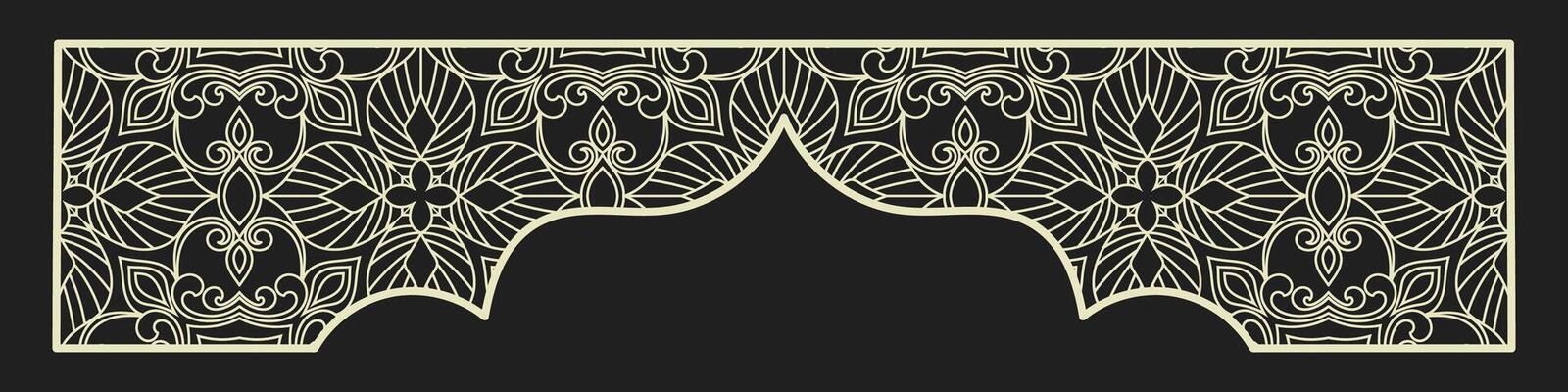 Ornamental Stencil Patterns for Borders, Frames, and Corners