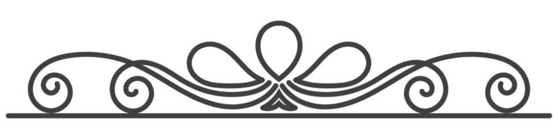 Black Text Dividers The Art of Elegant Separation in Design vector