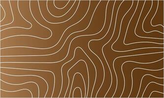 Abstract Brown Topographic Contour Pattern with Looping Geometric Lines vector