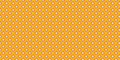 Yellow Geometric Pattern Featuring Circular Motifs and Repetitions vector