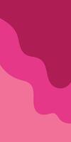 Abstract Pink Background with Organic Fluid Shapes and Bold Contrasting Design vector