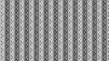 Abstract Geometric Pattern with Monochrome Oval Designs vector