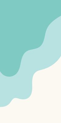 Abstract Minimalist Design in Pastel Green and Beige Shades