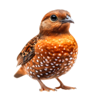closeup View of a Colorful Bird with Distinctive Spots and Feathers png