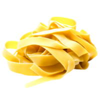 Freshly Made Fettuccine Pasta Twisted on for Culinary Use png