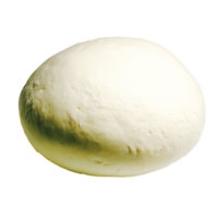 Fresh Soft Cheese Ball for Culinary Uses and Recipes png