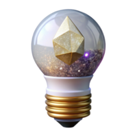 serene contemporary White Lightbulb Front View Transparent Background exclusive png
