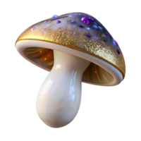 impressive contemporary White Mushroom Top View Cutout with Gills authentic png
