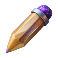 magnificent classic Wooden Pencil Side View Isolated Cutout original png