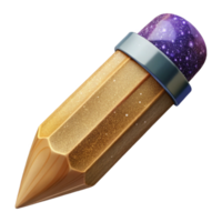 impressive contemporary Wooden Pencil Top View Transparent Background genuine png