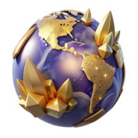 dramatic rustic World Map Flat View with Transparent Background genuine png