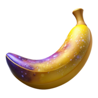 serene traditional Yellow Banana Peeled Halfway Cutout authentic png