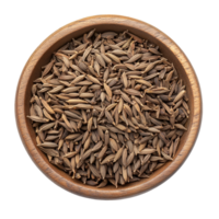 Aromatic Cumin Spice In Bowl Transparent Background png