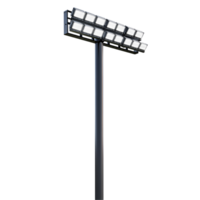 Bright Street Lights On Pole Transparent Background png