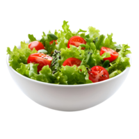 Fresh Tomato And Lettuce Salad Transparent Background png