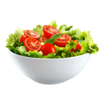 Fresh Healthy Salad Bowl Transparent Background png