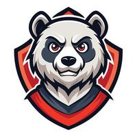 Panda Mascot Illustration for Schools and Educational Institutions vector