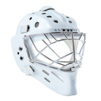 Elegant Hockey Goalie Mask with Simple Design Isolated on Transparent Background png